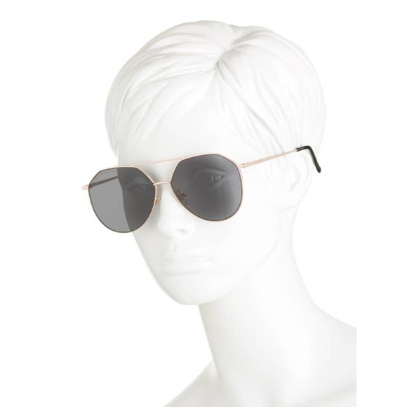NWT French Connection Women's Aviator Sunglasses - Picture 2 of 2